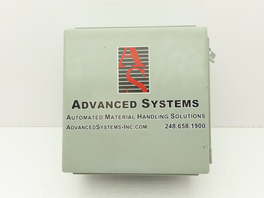 Hoffman A1212CH Electrical Enclosure Hinged 12"H x 12"W x 6" With Back Plate