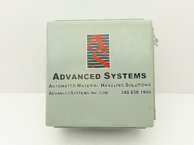 Hoffman A1212CH Electrical Enclosure Hinged 12"H x 12"W x 6" With Back Plate