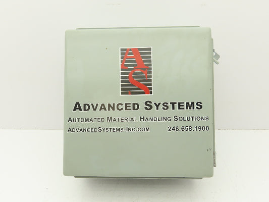 Hoffman A1212CH Electrical Enclosure Hinged 12"H x 12"W x 6" With Back Plate