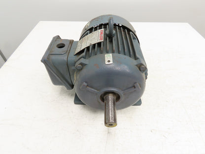 Calco 3AF10218TK Electric Motor 3HP 3510 RPM 3PH 230/460V Frame C 182 T2