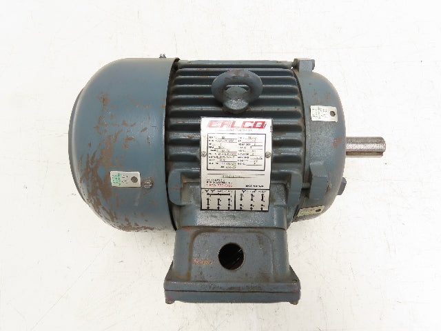 Calco 3AF10218TK Electric Motor 3HP 3510 RPM 3PH 230/460V Frame C 182 T2