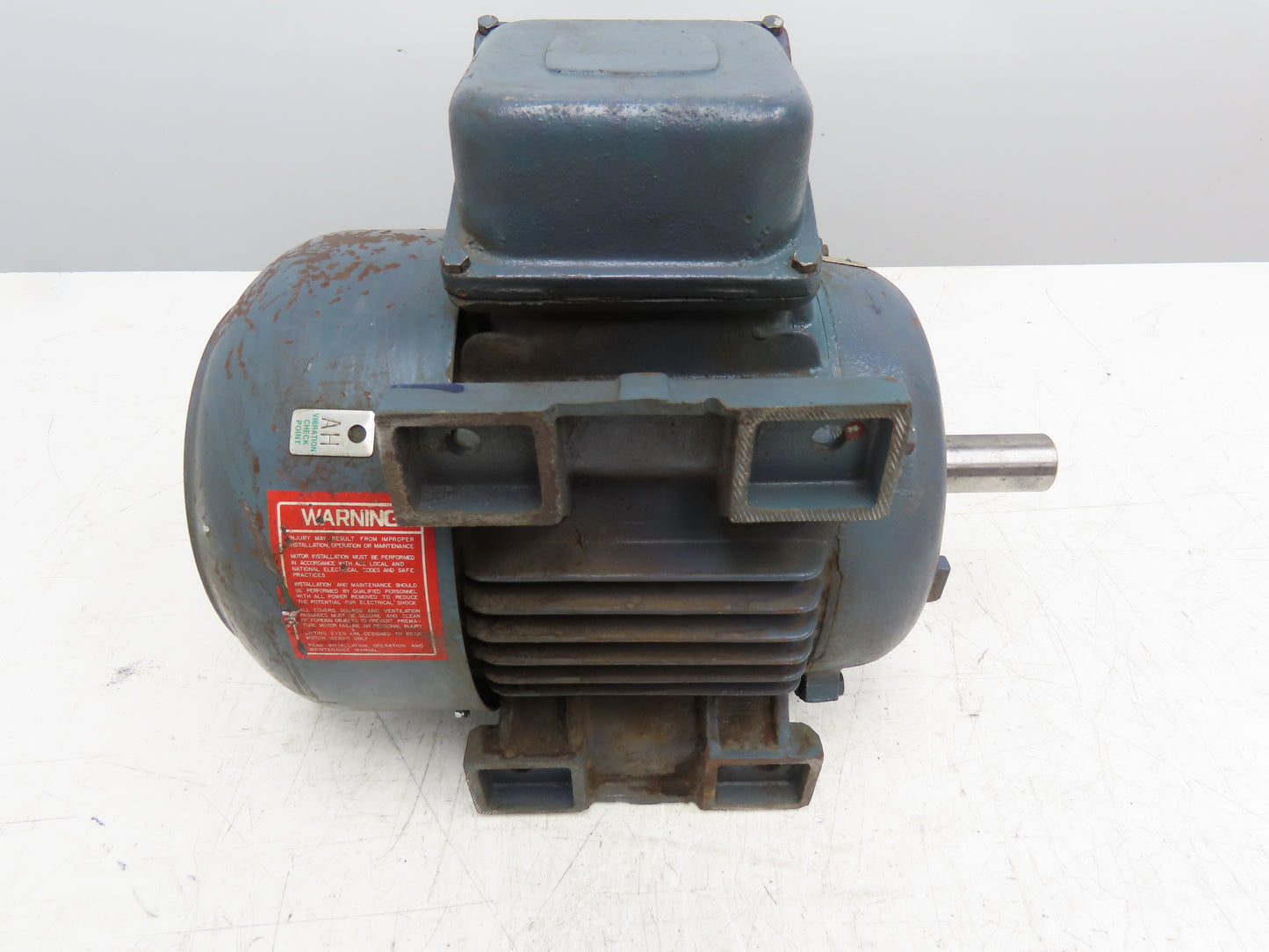 Calco 3AF10218TK Electric Motor 3HP 3510 RPM 3PH 230/460V Frame C 182 T2
