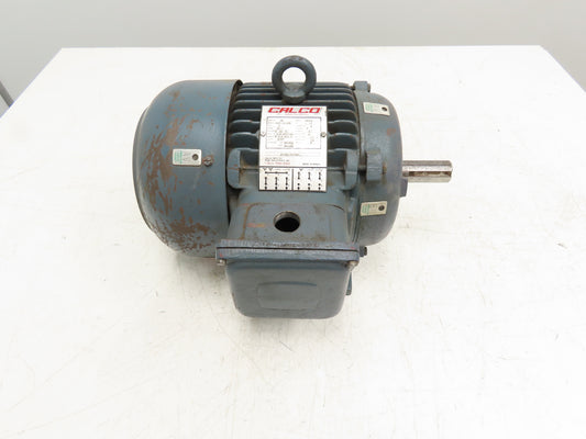 Calco 3AF10218TK Electric Motor 3HP 3510 RPM 3PH 230/460V Frame C 182 T2