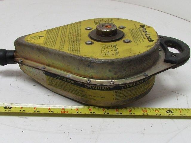 Rose Dyna-Lock 506202 Self Retracting Lanyard 10Meter Galvanized Wire Rope 400lb