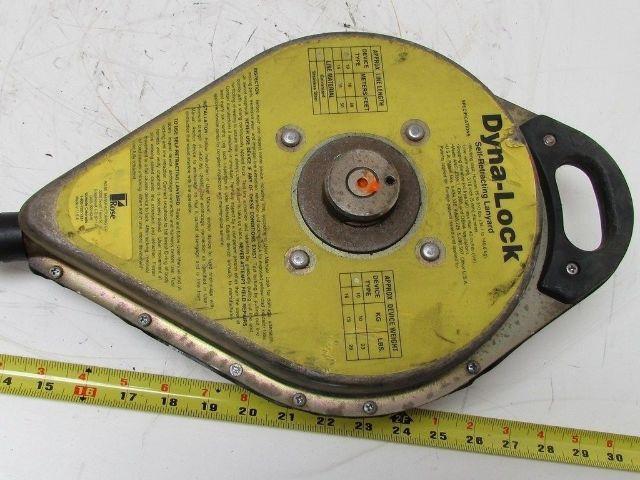 Rose Dyna-Lock 506202 Self Retracting Lanyard 10Meter Galvanized Wire Rope 400lb