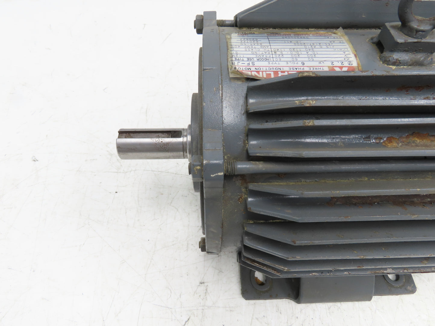 Mitsubishi SF-JR Induction Motor Superline 2.2kW 1140RPM 3PH 200/220V Frame 112M