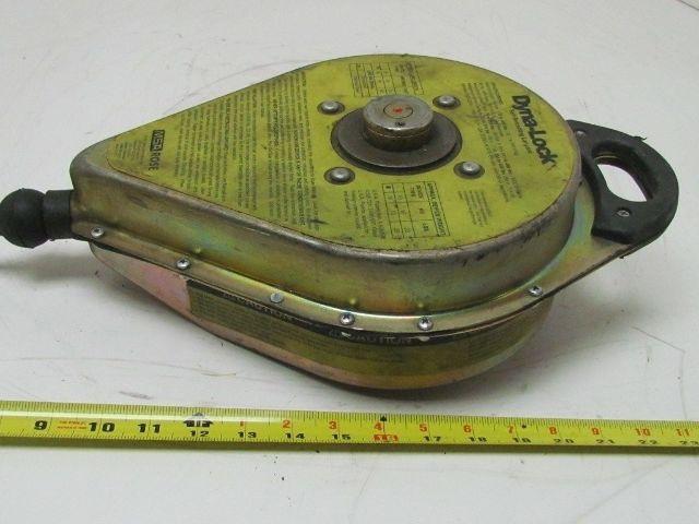 Rose Dyna-Lock 506204 Self-Retracting 50' Galv. Wire Rope Lanyard Lifeline
