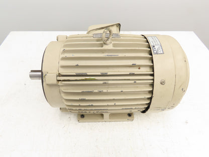 General Electric 5KE215KC205 AC Motor 10HP 1755 RPM 3PH 230/460V Frame 215TCY