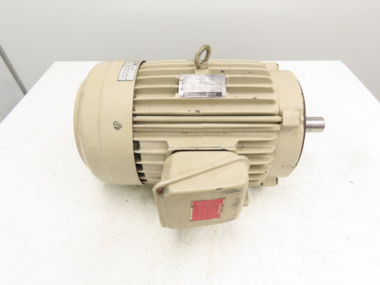 General Electric 5KE215KC205 AC Motor 10HP 1755 RPM 3PH 230/460V Frame 215TCY