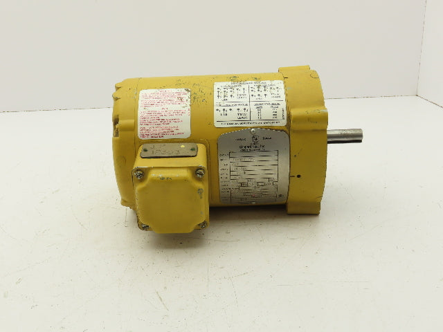 Shepard Niles 2K-35706-6 Crane Duty AC Motor 1/3HP 1675RPM 230/460V 3PH 56C TENV