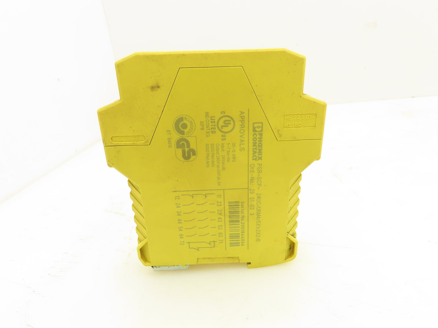 Phoenix Contact PSR-SCP-24UC/URM4/5X1/2X2/B Safety Relay 24VDC Lot of 3