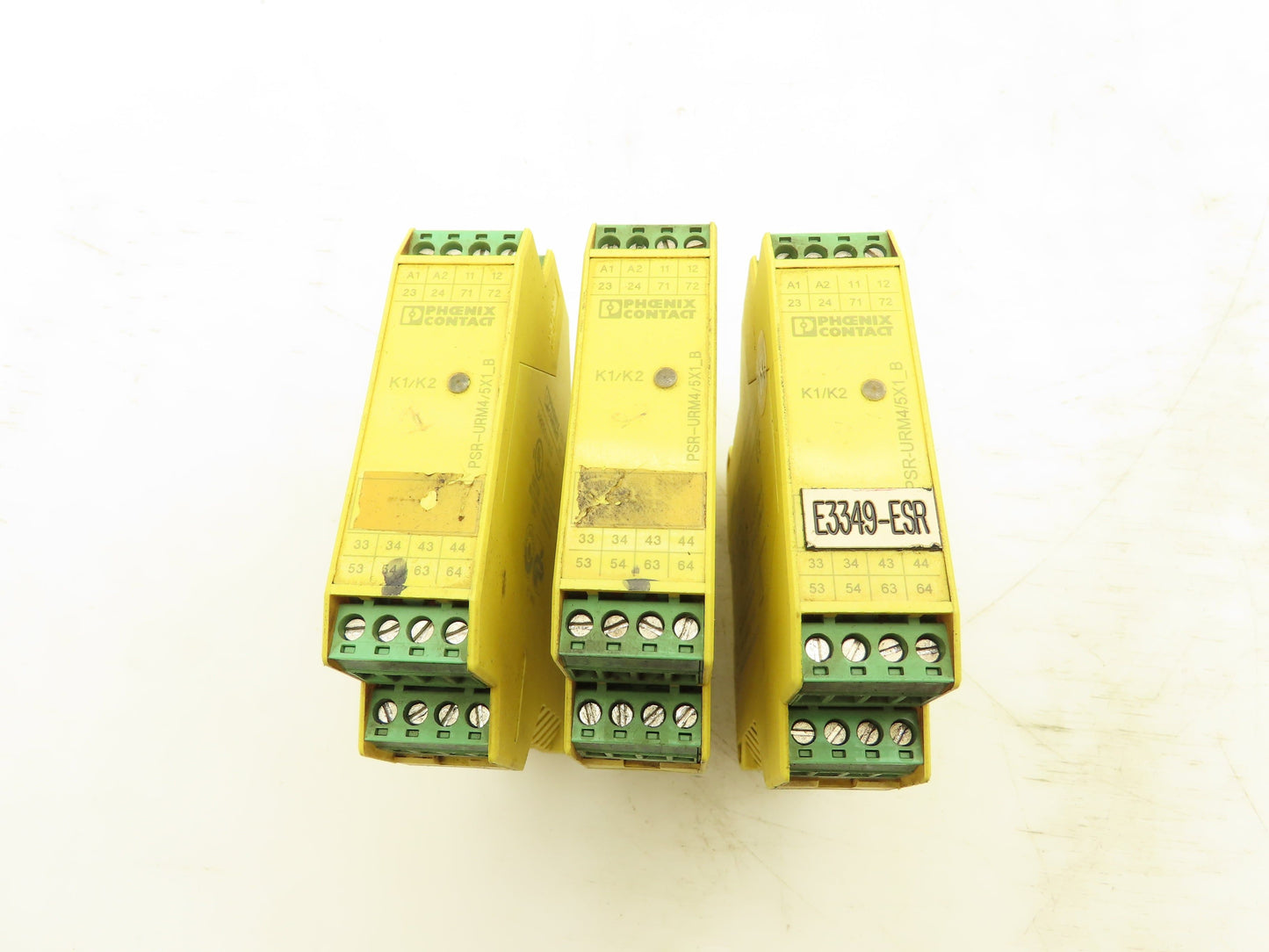 Phoenix Contact PSR-SCP-24UC/URM4/5X1/2X2/B Safety Relay 24VDC Lot of 3