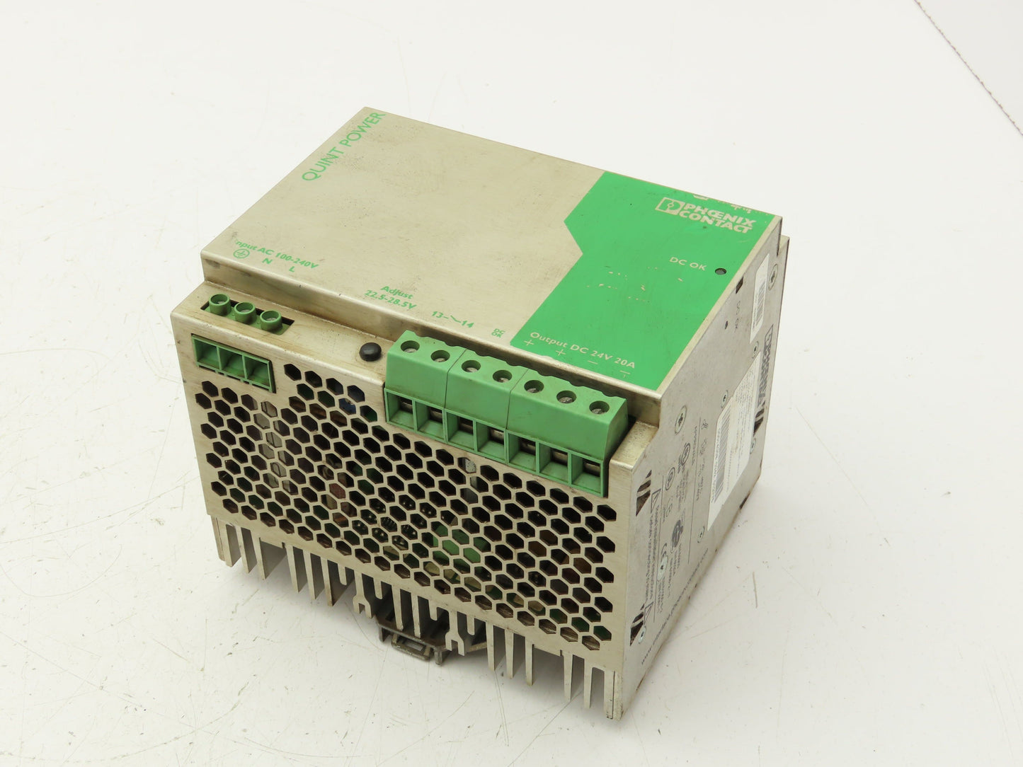 Phoenix Contact QUINT-PS-100-240AC/24VDC/20 Quint Power Supply 24VDC 20A Output
