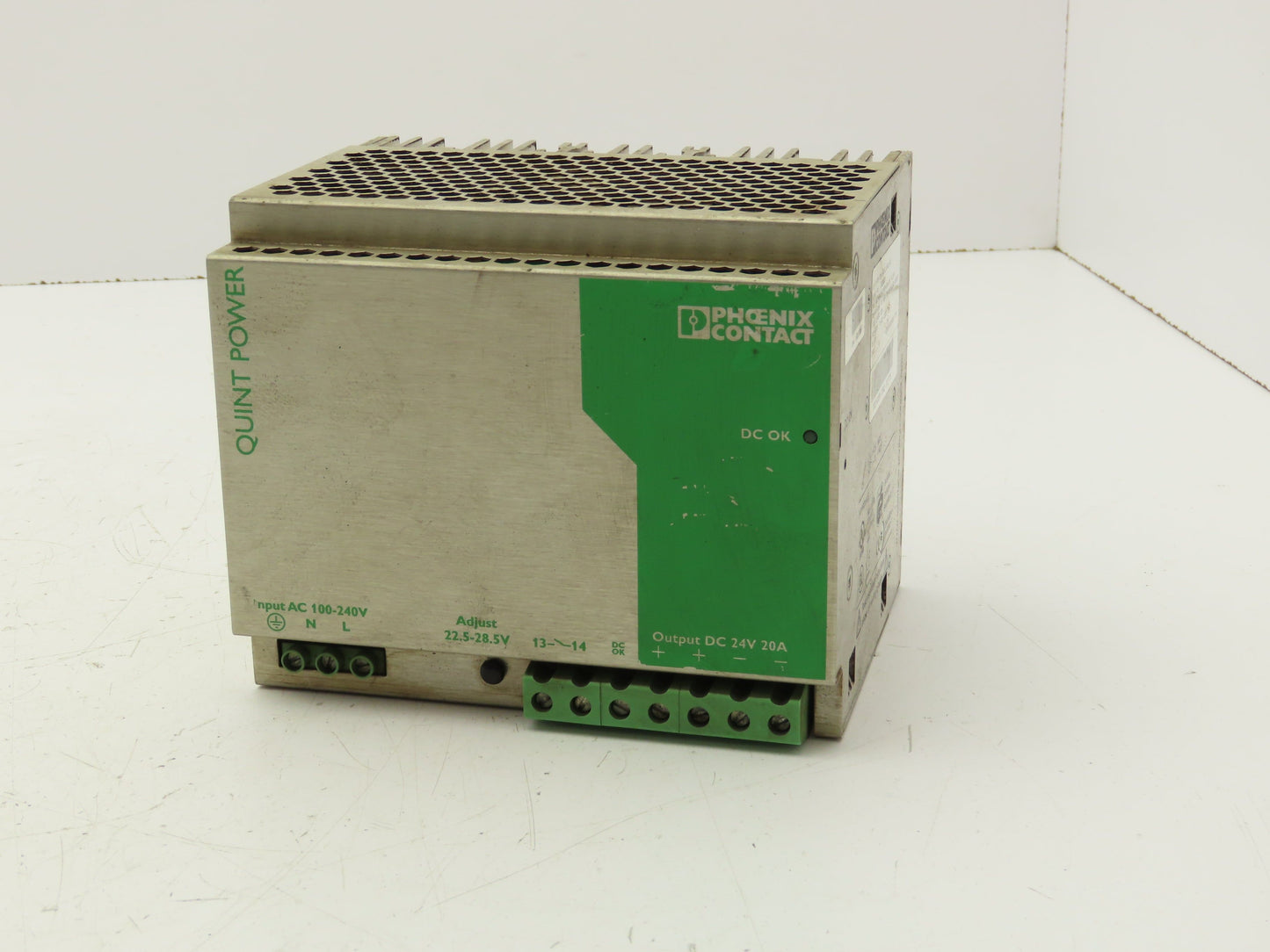 Phoenix Contact QUINT-PS-100-240AC/24VDC/20 Quint Power Supply 24VDC 20A Output