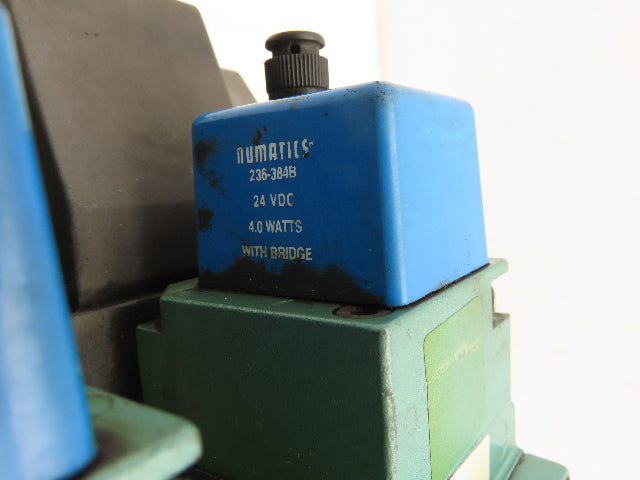Numatics 134BB515MP00061 Directional Control Solenoid Valve Pneumatic Lot of 2