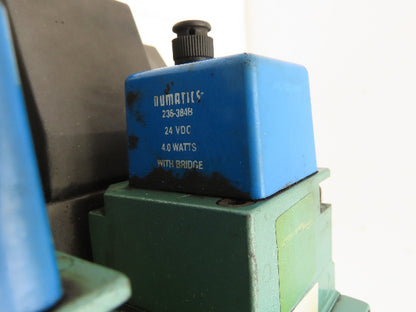 Numatics 134BB515MP00061 Directional Control Solenoid Valve Pneumatic Lot of 2