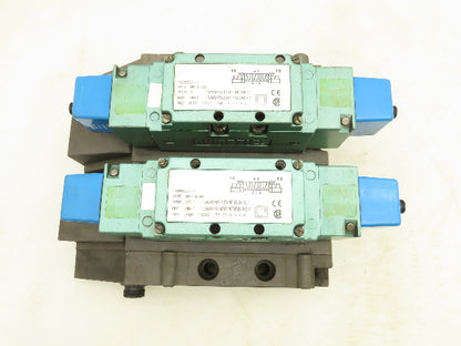 Numatics 134BB515MP00061 Directional Control Solenoid Valve Pneumatic Lot of 2