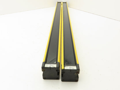 Allen Bradley T4D0900-N Guardmaster Light Curtain Receiver Transmitter 900mm Set