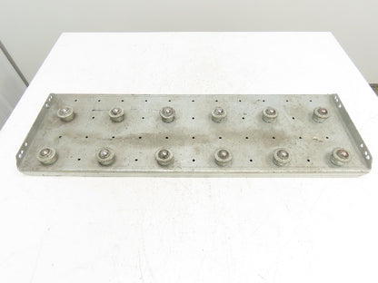 36"x12" Steel Ball Transfer Conveyor Table 3-6" Ball Centers  Lot of 10 Sections