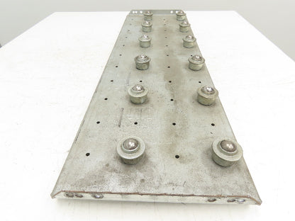 36"x12" Steel Ball Transfer Conveyor Table 3-6" Ball Centers  Lot of 10 Sections