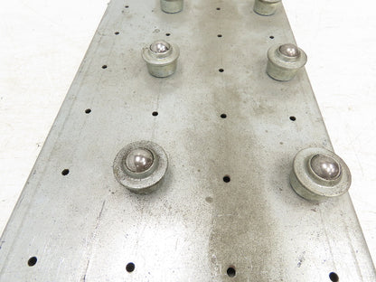 36"x12" Steel Ball Transfer Conveyor Table 3-6" Ball Centers  Lot of 10 Sections