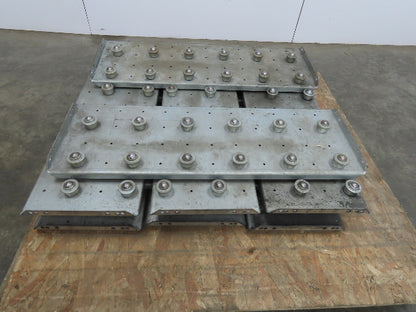 36"x12" Steel Ball Transfer Conveyor Table 3-6" Ball Centers  Lot of 10 Sections