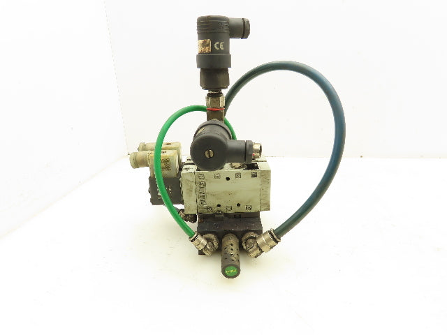 Numatics L22BA452B017G61 Solenoid Directional Control Valve 2 Position Lot of 2