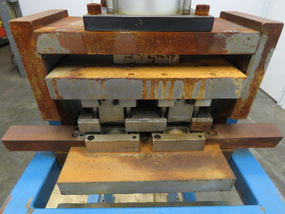 Pneumatic Air 4 Ton Punch Press 1.5" Stroke 12x10" Die Mead Fabco Cylinder