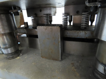 Pneumatic Air 4 Ton Punch Press 1.5" Stroke 12x10" Die Mead Fabco Cylinder