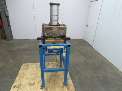 Pneumatic Air 4 Ton Punch Press 1.5" Stroke 12x10" Die Mead Fabco Cylinder