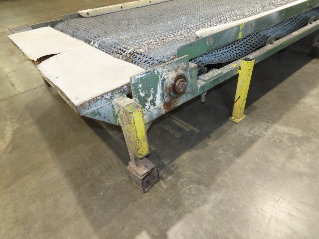 54"x 14' Steel Wire Mesh Belt Conveyor 1/3Hp 230/480V 3PH 1FPM