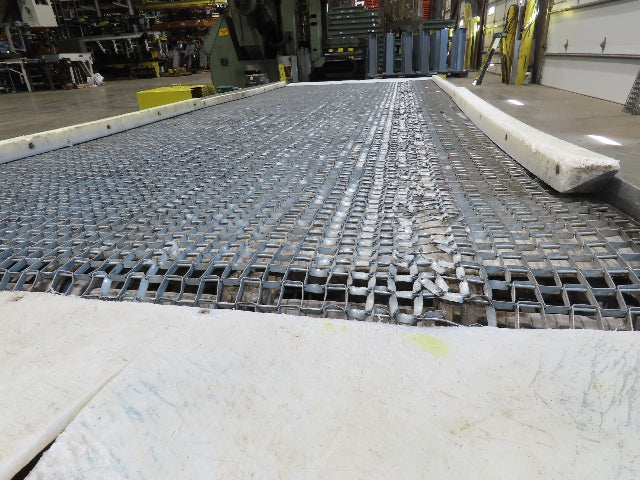 54"x 14' Steel Wire Mesh Belt Conveyor 1/3Hp 230/480V 3PH 1FPM