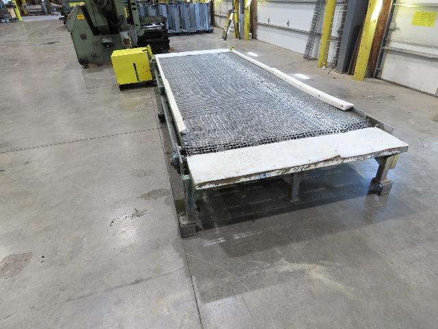 54"x 14' Steel Wire Mesh Belt Conveyor 1/3Hp 230/480V 3PH 1FPM