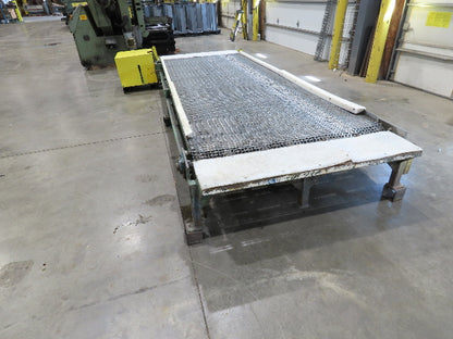 54"x 14' Steel Wire Mesh Belt Conveyor 1/3Hp 230/480V 3PH 1FPM