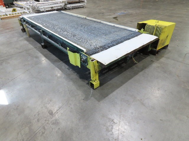 54"x 14' Steel Wire Mesh Belt Conveyor 1/3Hp 230/480V 3PH 1FPM