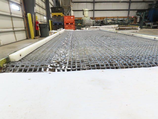 54"x 14' Steel Wire Mesh Belt Conveyor 1/3Hp 230/480V 3PH 1FPM