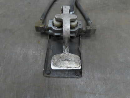 Pneumatic Air 1 Ton Punch Press 1/2" Stroke 10x7-1/4" Die Fabco Cylinder