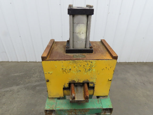 Pneumatic Air 1 Ton Punch Press 1/2" Stroke 10x7-1/4" Die Fabco Cylinder