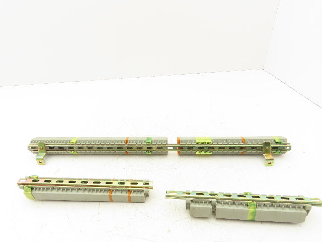 Wago 264 Terminal Blocks 28-12 Gage Single & Double Type Lot of 86