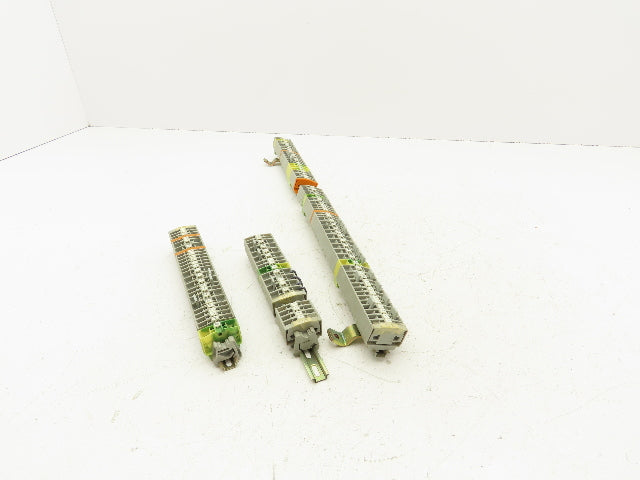 Wago 264 Terminal Blocks 28-12 Gage Single & Double Type Lot of 86