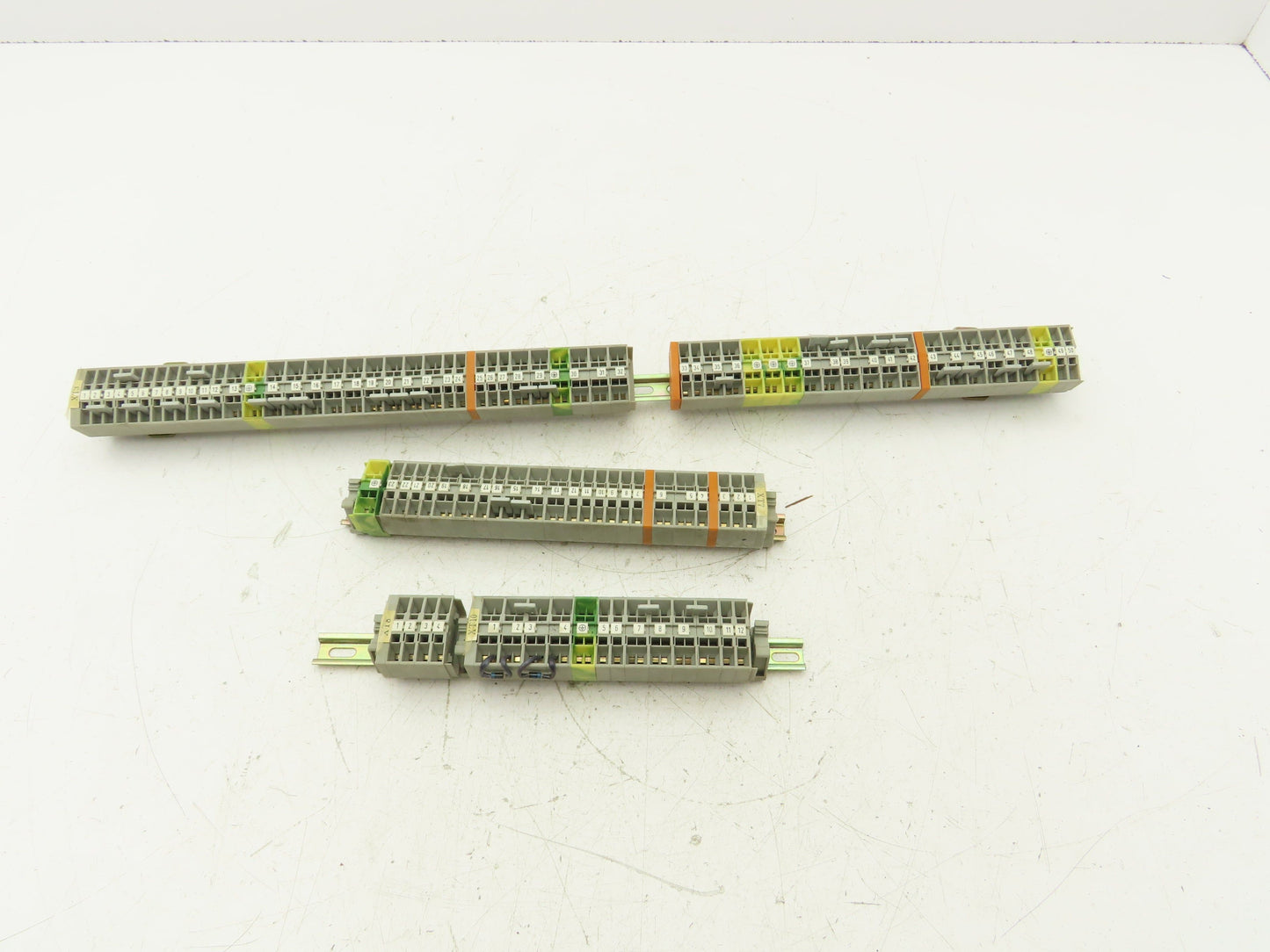 Wago 264 Terminal Blocks 28-12 Gage Single & Double Type Lot of 86