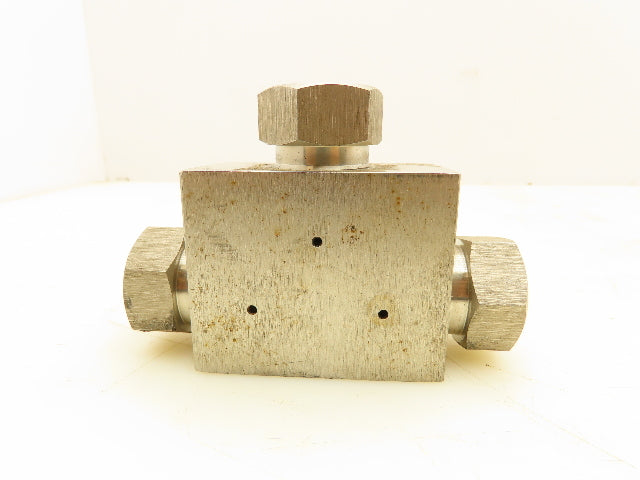 KMT 10079465 Tee Coupling For Waterjet 9/16" 66,000 PSI@72°F 316 CW