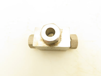 KMT 10079465 Tee Coupling For Waterjet 9/16" 66,000 PSI@72°F 316 CW