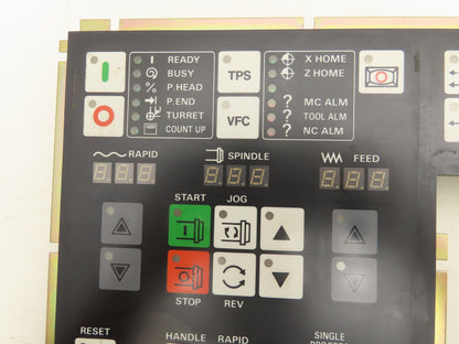 Mitsubishi KS-YZ21A-11-2 Mazak Operator Control Panel Keypad