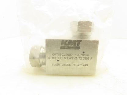 KMT KMT66CL9900 Elbow Assembly For A Waterjet 1/2" 66,000 PSI@72°F