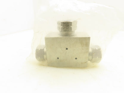 KMT KMT66CT6660 Tee Coupling For Waterjet 3/8" 66,000 PSI@72°F