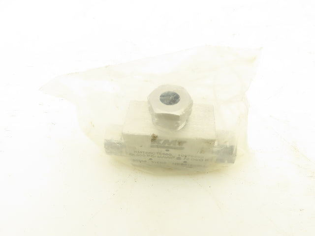 KMT KMT66CT6660 Tee Coupling For Waterjet 3/8" 66,000 PSI@72°F