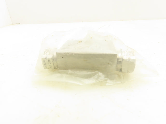 KMT KMT66CT6660 Tee Coupling For Waterjet 3/8" 66,000 PSI@72°F