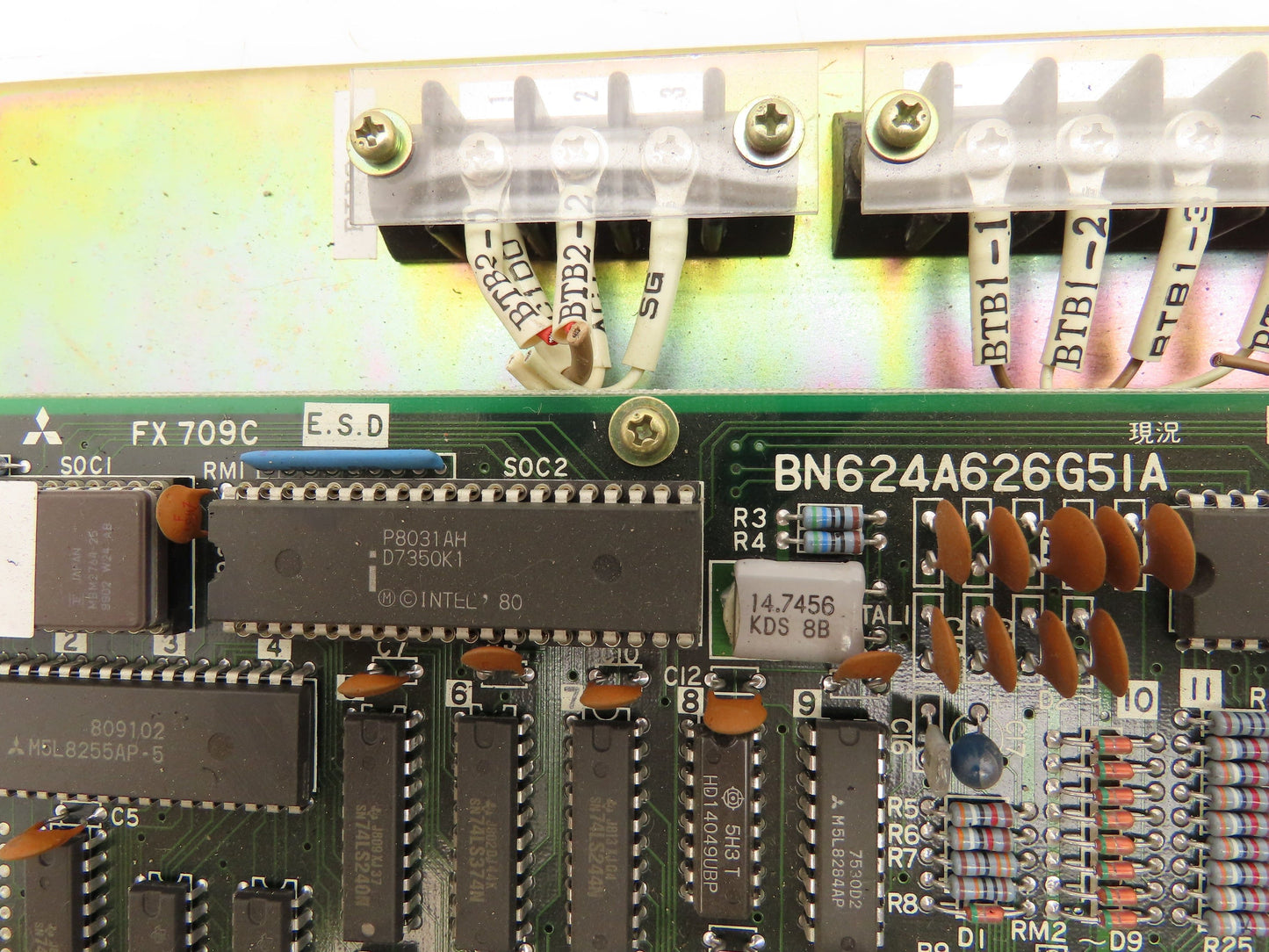 Mitsubishi BN624A626G51A Mazak Control Board Circuit Control Panel