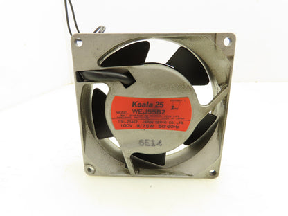 Japan Servo WEJ55B2 Koala 25 Cooling Fan Unit Ball Bearing 100V 3.5"